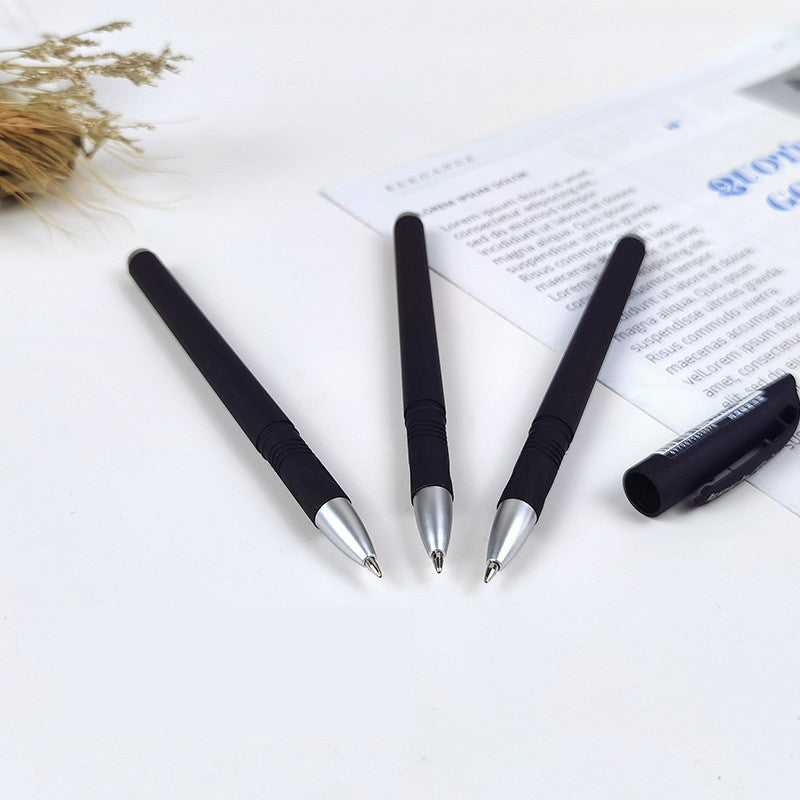 Office and Exam Friendly Durable Spray Glued Gel Pens with Unique Logos Bulk Set of 12