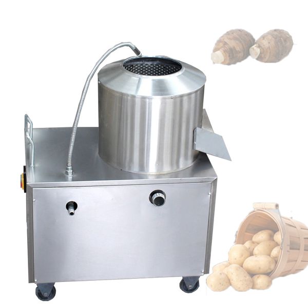 Commercial Potato Peeling Machine 120-250kg-h Popular Sweet Potato Peeler Potato Cleaning Machine