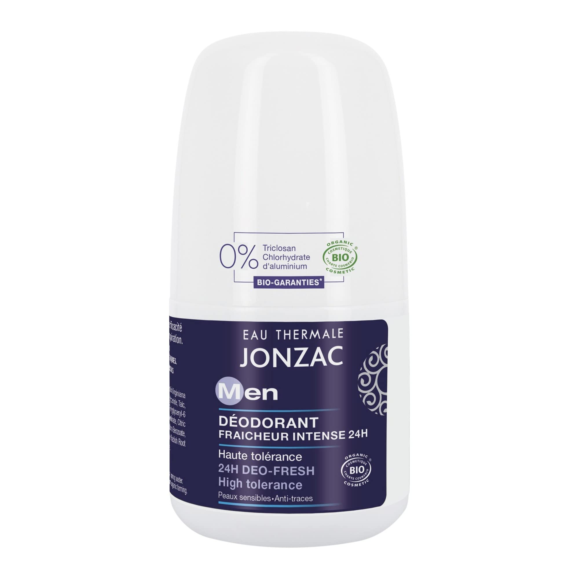 Eau thermale Jonzac Deodorant de înaltă toleranță Men Roll-On Bio 50ml
