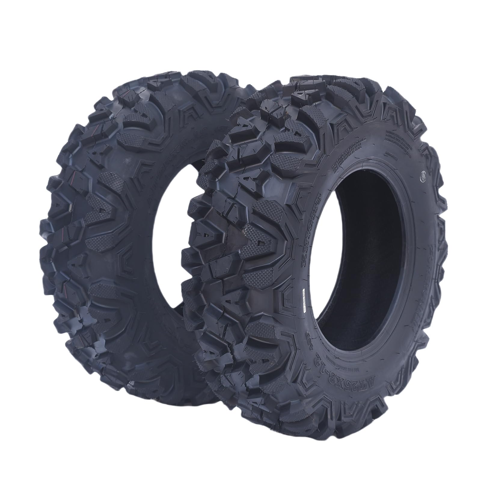 Garvee 28x8-12 ATV Tires All Terrain Tubeless 6 PR Off-Road Trail Sand Mud 28x8x12 Black