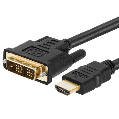 CMPLE - HDMI to DVI Adapter Cable Bi Directional High Speed Monitor Cable