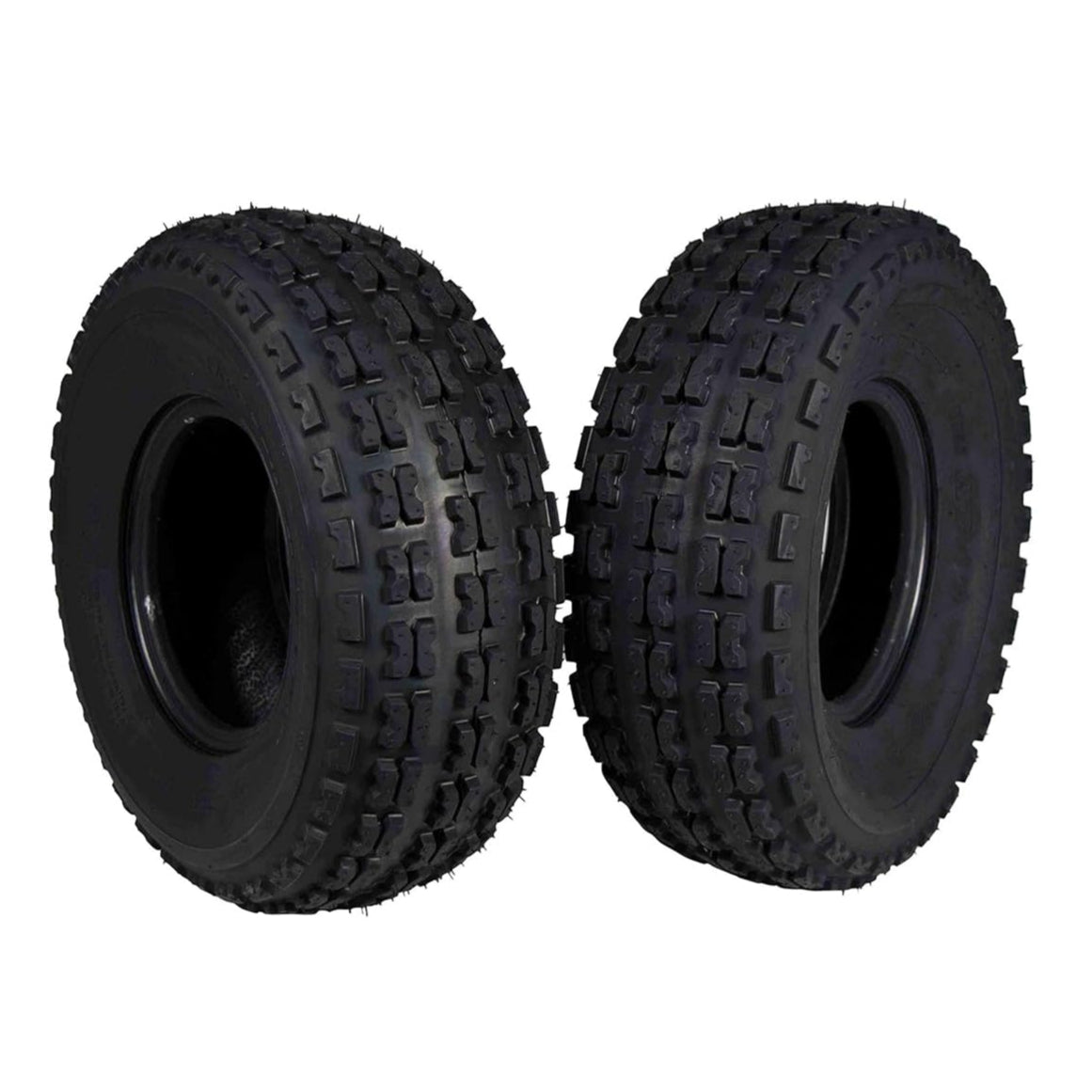 Garvee ATV 22x7-10 4PR QD134 Tires, All Terrain ATV UTV Mud Trail Tires(Set of 2, Tubeless)