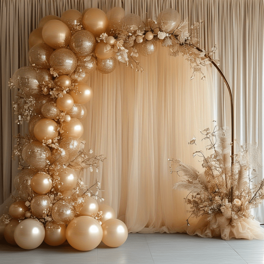 TEMU 2pcs, Wedding Tulle Backdrop Curtains, Polyester, Princess Theme, Rod , For Wedding, Birthday, Anniversary, Graduation, Christmas, Halloween,