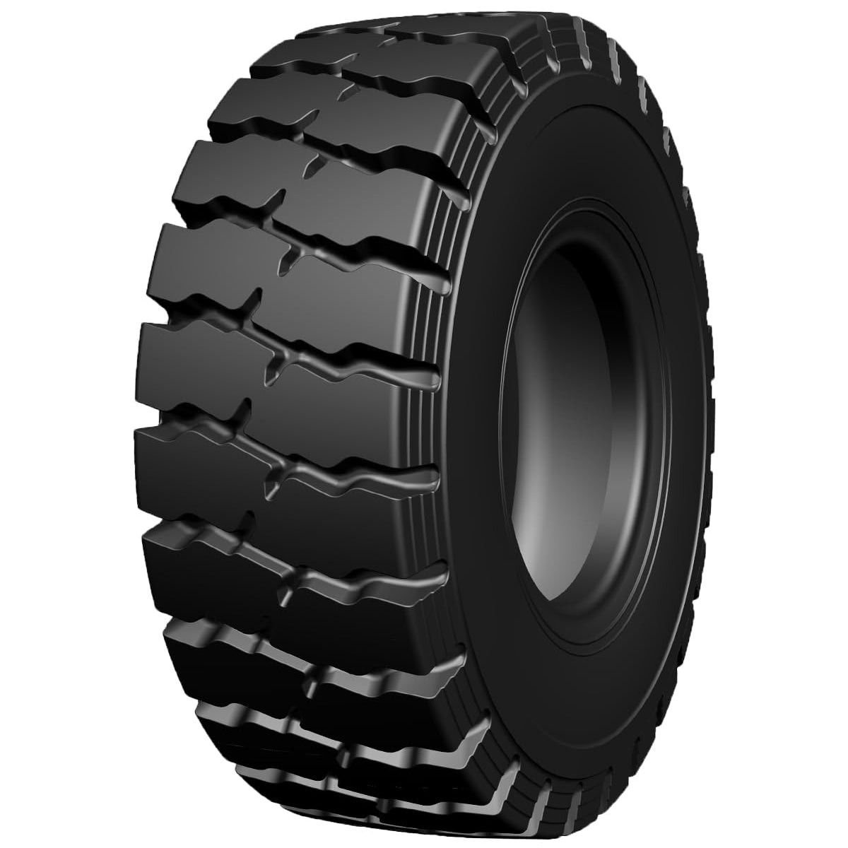 Garvee 6.50-10 Heavy Duty Forklift Tire 10 Ply Tube Type Industrial Durable Black