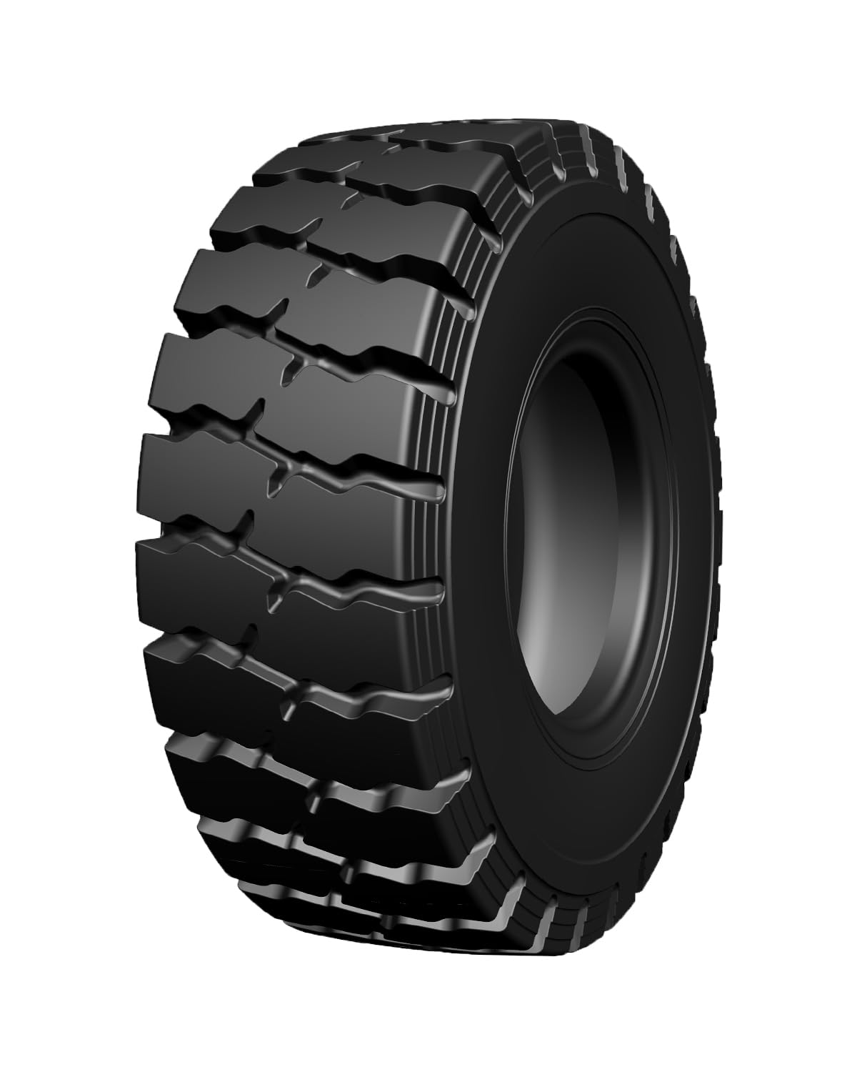 Garvee 7.00-12 Heavy Duty Forklift Tire 12 PR With Tube Flap Industrial Use Durable Black