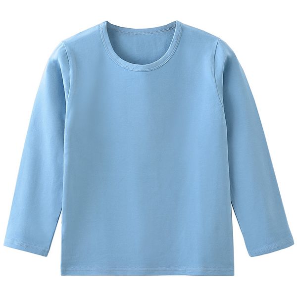 64 autumn clothes, autumn pants, pajamas, underwear, autumn and winter new suits, baby boys and girls, solid color, simple children&#039;s h