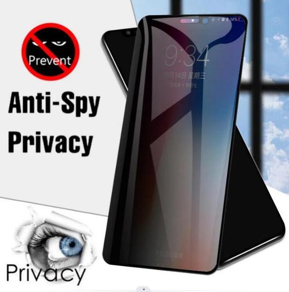 Anti Spy Protective Glass screen protectors For iPhone 15PROMAX 15PRO 15 14promax 14Pro 14plus 14 13 12 PROMAX 13PRO 12PRO 7 X XR XS 11 Pro
