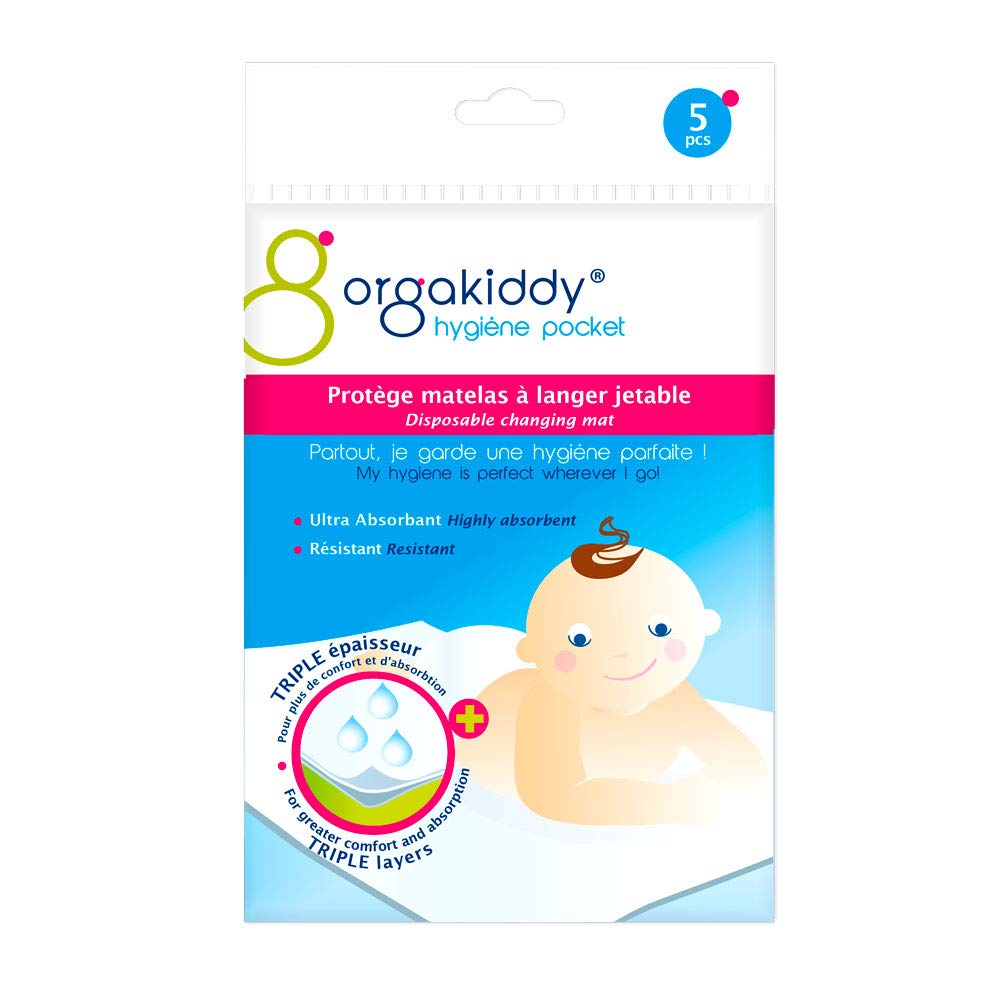 Orgakiddy Matelas à langer jetable Protege X5