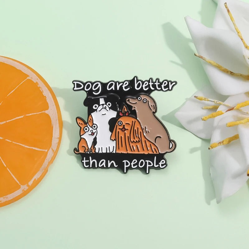 childhood love animals enamel pin Cute Anime Movies Games Hard Enamel Pins Collect Metal Cartoon Brooch Backpack Hat Bag Collar Lapel Badges