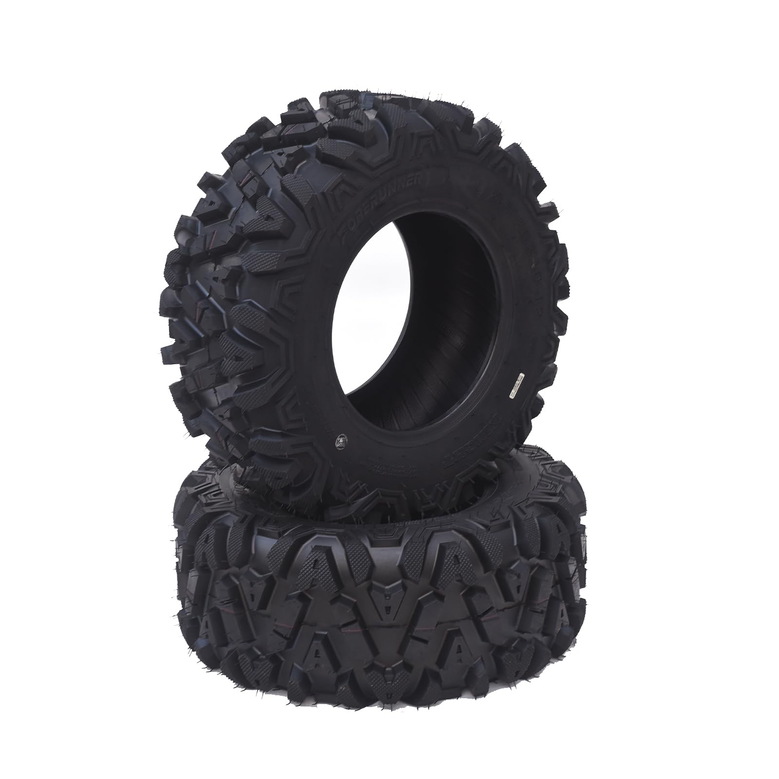 Garvee AT25x8-12-6PR TL UTV ATV Tire Tubeless 6-Ply Off-Road 25in OD 8in SW Black