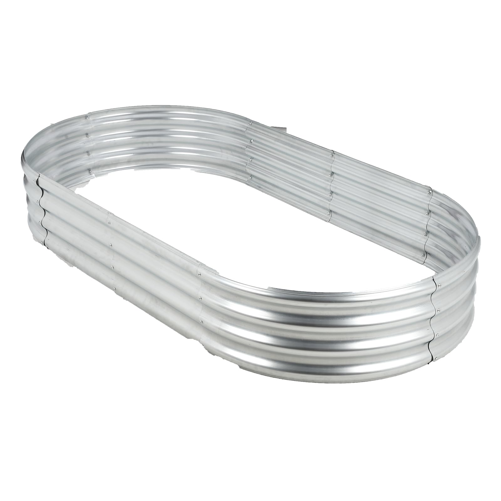 Garvee Raised Garden Bed, 6x3x1 FT Raised Beds For Galvanized, Metal Planter Boxes Outdoor For Vegetables, Flowers, Herbs, and Succulents