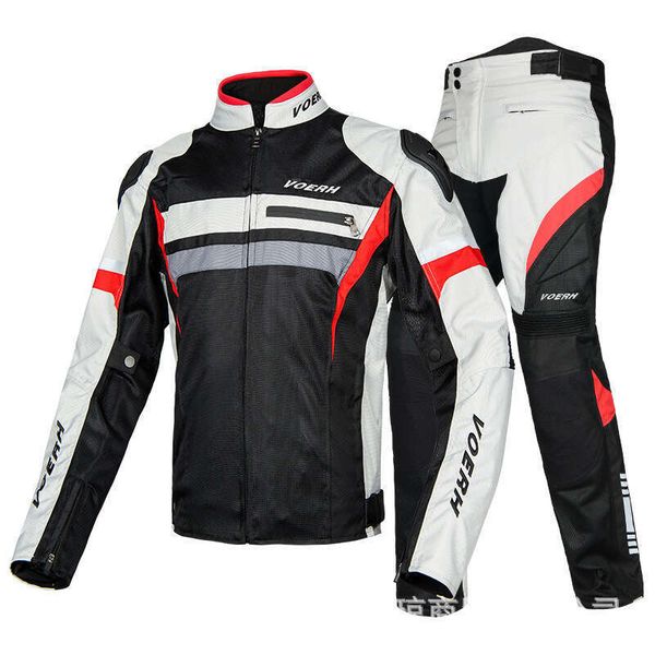 VOER Winter Motorcycle Riding Men&#039;s Mesh Breathable Anti Drop Racing Suit, Knight All-Season Universal 1705