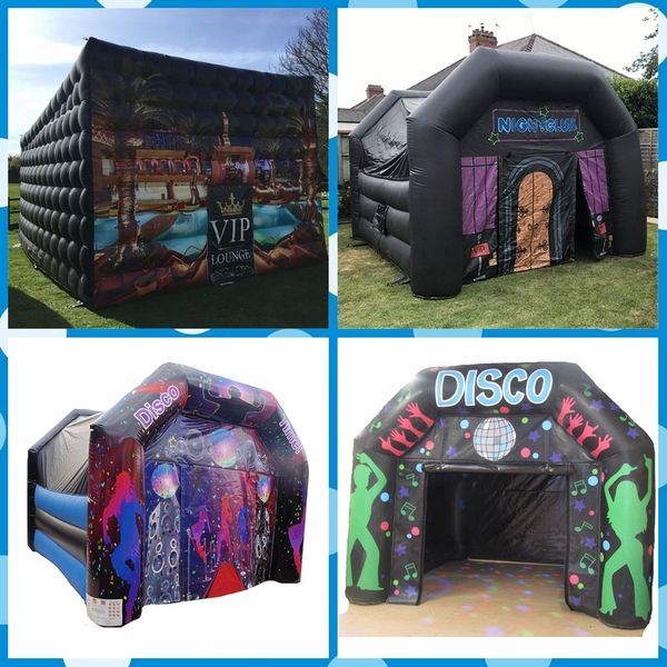 8mLx5mWx4.5mH Factory price Portable small inflatable pubs bar house inflatables camping event tent for party-Five kinds of style