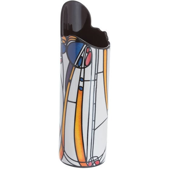 Dartington Mackintosh Rose Vase In Multi
