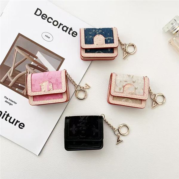 NEW Fashion Universal Headphone Accessories Cover for Airpods Pro 2 cases Luxury Airpod Earphone Protector Designer Air Pods 4 3 2 Case with