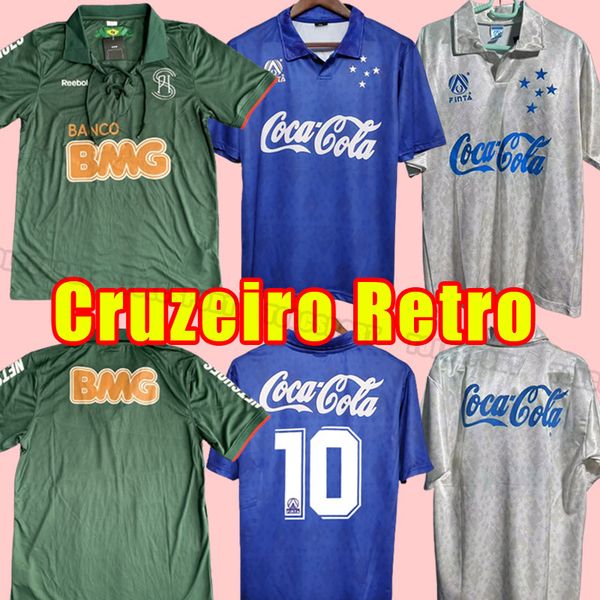 retro CRUZEIRO 93 94 2011 RONALDO GIOVANNI BRUNO JOSE 1993 1994 2011 retro home third football shirt sshort sleeve
