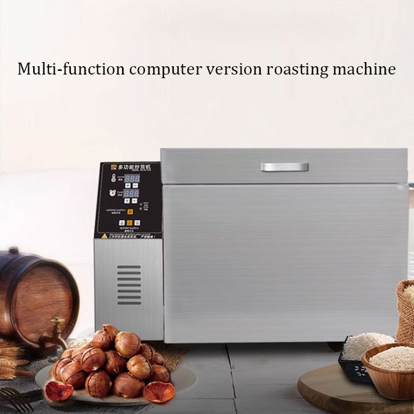 New Electric Cashew Nut Automatic Processing Peanut Roasting Machine Grain Roasting Machine