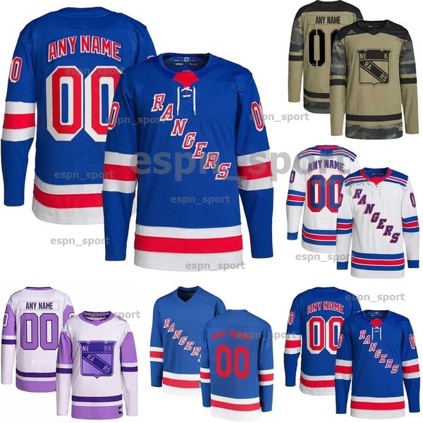 Custom Hockey Jerseys New york&#039;&#039;rangers&#039;&#039;Mens 11 Mark Messier 31 Igor Shesterkin 20 Chris Kreider 10 Artemi Panarin 93 M