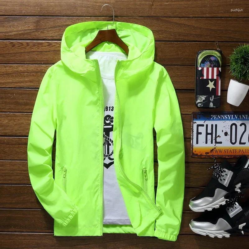 Men&#039;s Trench Coats Sport Outdoor Cycling Thin Coat Jackets Man Casual Loose Windbreakers Jacket Male&#039;s Candy-Colored Outwear Tops