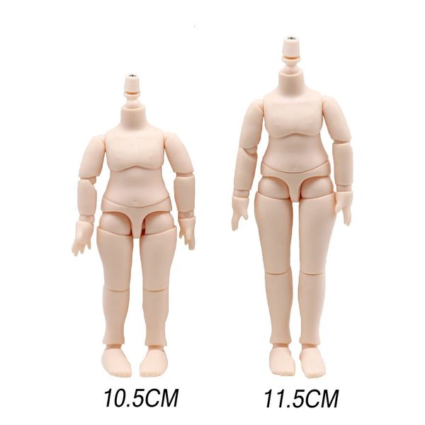 12 BJD Doll toys DOD 11cm body suitable for Clay head ob11obitsu11GSC Body Spherical Joint Toy Hand Set Accessories 250208