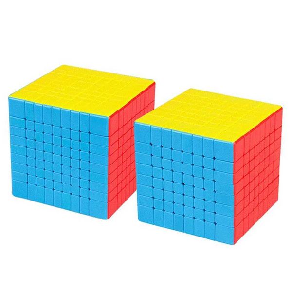 MOYU Speedcube Meilong Magic Cube Stickerless 4x4 5x5 6x6 7x7 8x8 Speed Puzzle Cubes Toys GiftXJ241221