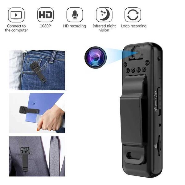 Sports Action Video Cameras Toopro VD-1 Remote Video Recording Body Worn Camera 1080P HD 12 Megapixel 180 Rotating Lens Back Clip Design J24