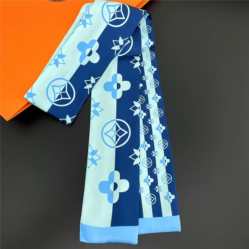 Fashion scarf Designer Scarf Women&#039;s Scarf Scarf Handbag scarf Retro and women&#039;s scarves multi-color selection 120*8cm