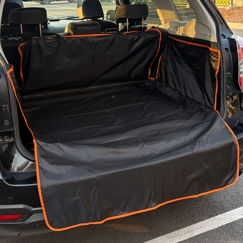 TEMU Car Pet Pad, Dog Pad For Outdoor Use In Car Trunk, Cat Pad, Waterproof, Antifouling, Dog Car Seat Cover, Trunk Protection, Suitable For Suv And
