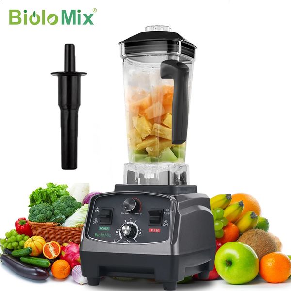 BioloMix 3HP 2200W heavyduty commercial grade blender juice food processor smoothie BPA free 2L can 240817