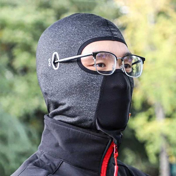 clava Warm Breathab Windproof Full Face Mask Motorcyc Helmet Liner Bike Riding gear Sports wear Moto AccoriesXJ241021
