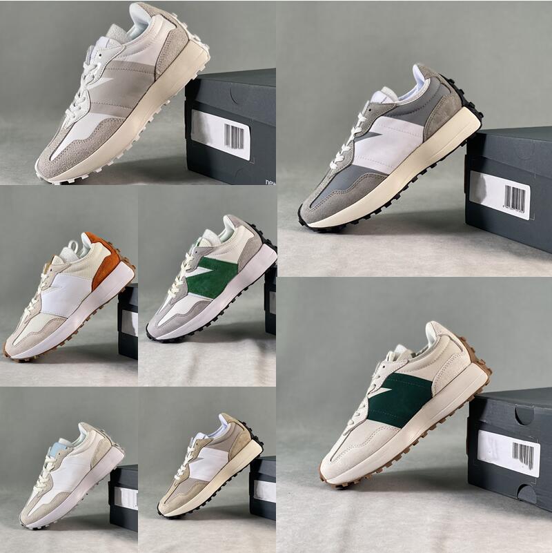 New 327 Grey Burgundy Track Shoes Moonbeam Outerspace Trainer White Dark Red Light Sneakers Mushroom Sea Salt Ocean Haze Black Team Away Grey