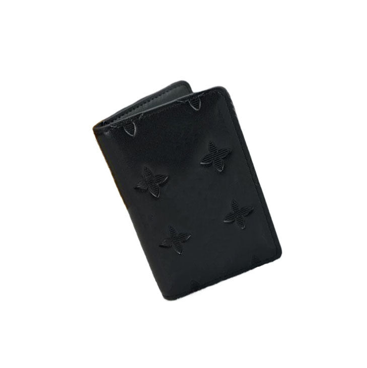 Designer Titanium Wallets For Men And Women Shadow Short Purse Classic Flower & Letter Card Holders Premium Quality Fashion Bags