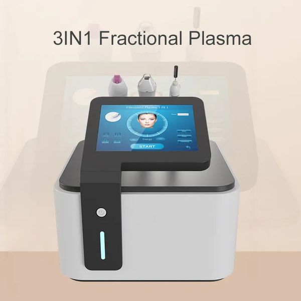 3 in 1 Fractional Plasma Skin Tightening Face Lifting Smoothing Scar Wrinkle Elimination Anti-inflammatory Beauty Equipment