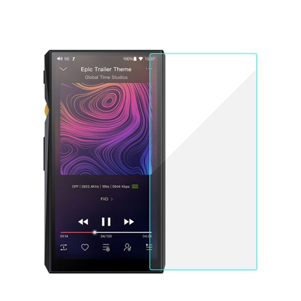 9H Premium Protective Tempered GLass for Fiio M11 Pro - M11 MP3 Scratch-Proof Screen Protector Front Film