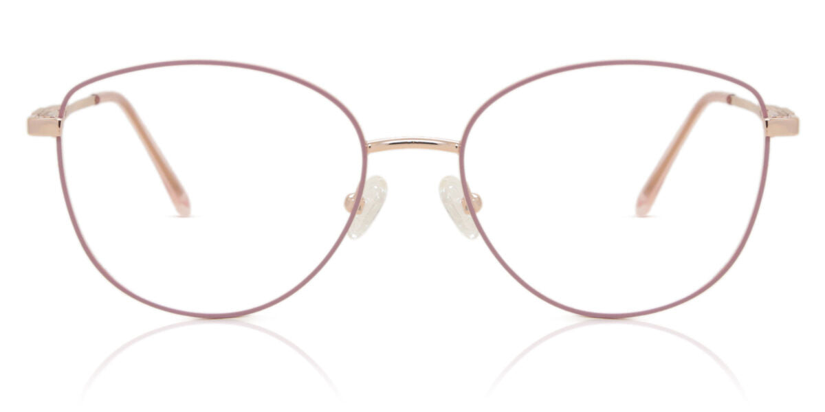 Cat Eye Full Rim Metal Women’s Glasses Discount Online Gold Size 55, Free Lenses, HSA/FSA Insurance, Blue Light Block Available - SmartBuy Collection