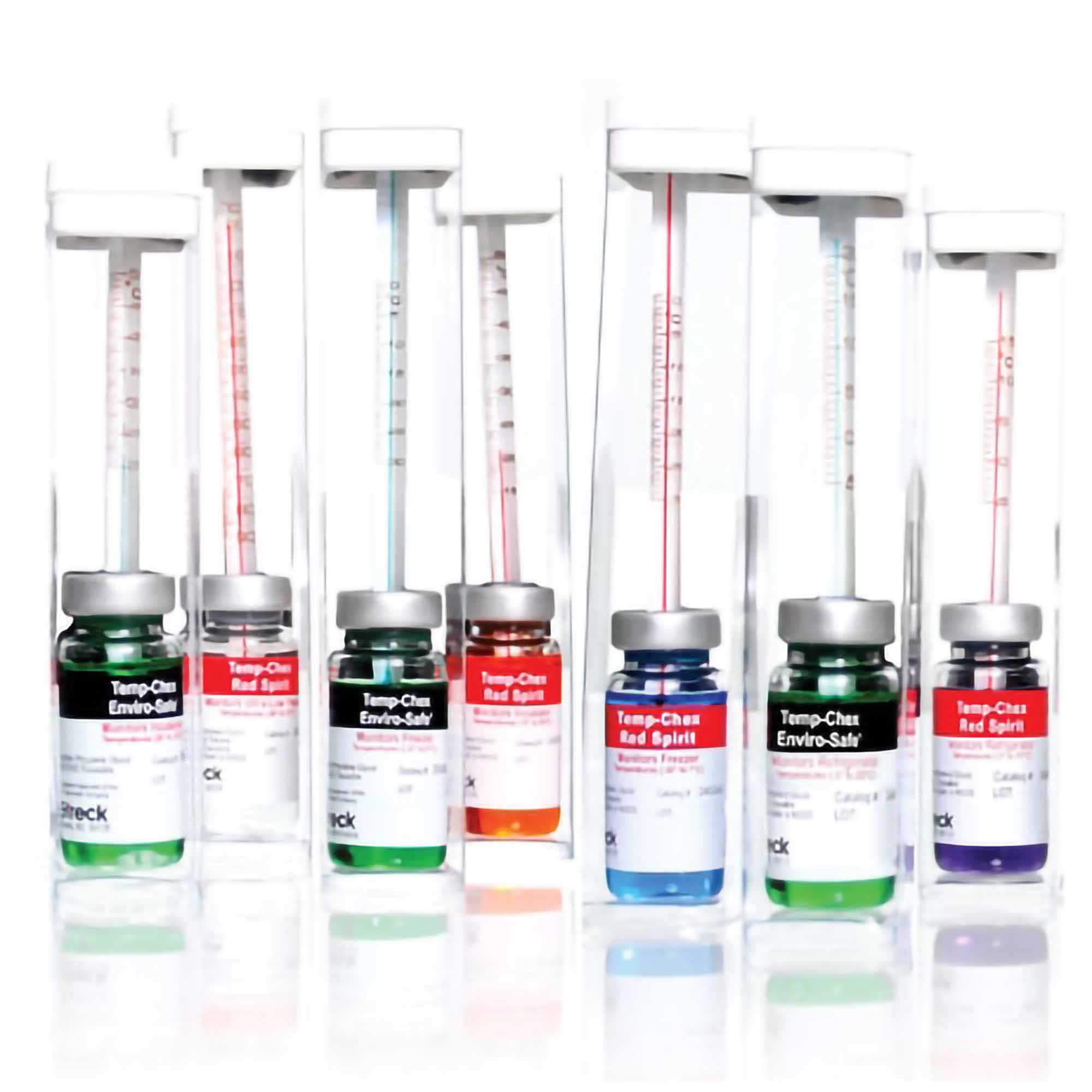 Temp-Chex Red Spirit Refrigerator Thermometer, Each