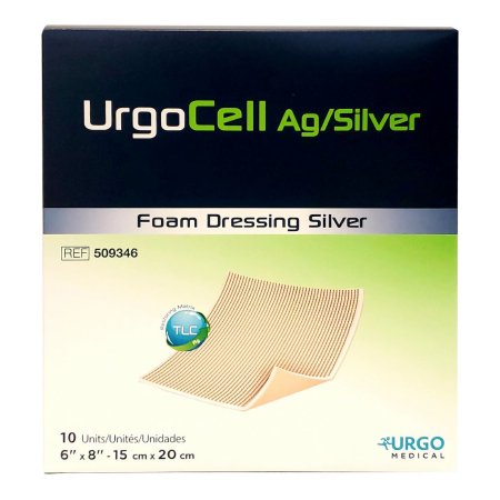 Restore Foam Dressing with Silver, 6" x 8", 10 Each - Box