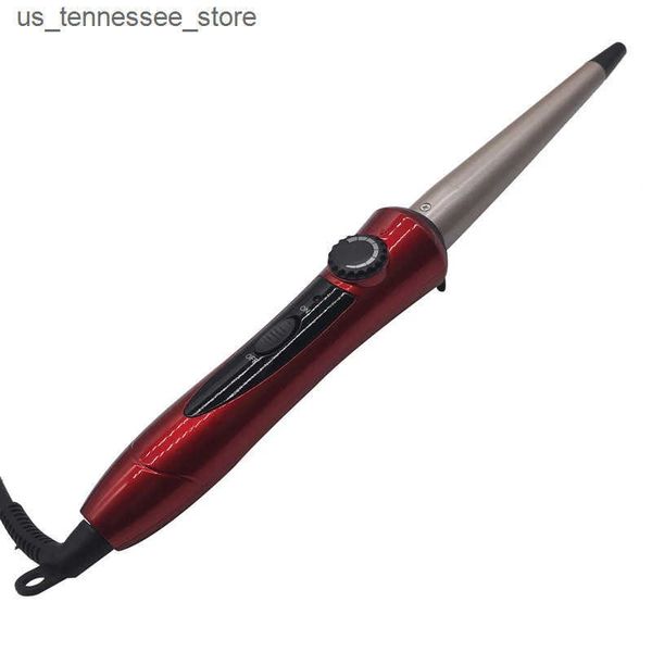 Hair Curlers Straighteners 220 Volt The tapered tube curling iron Ceramic inclined pear big roll of hair curlers J241118