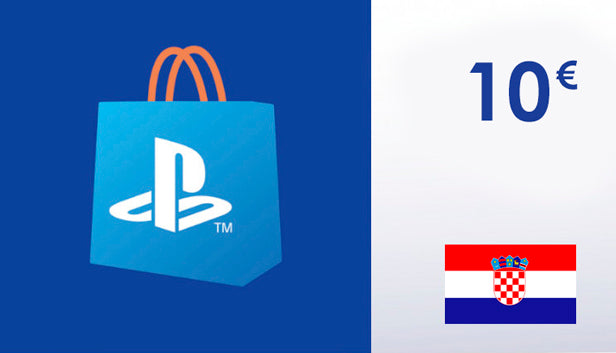 PlayStation Network Gift Card 10 EUR - PSN Croatia