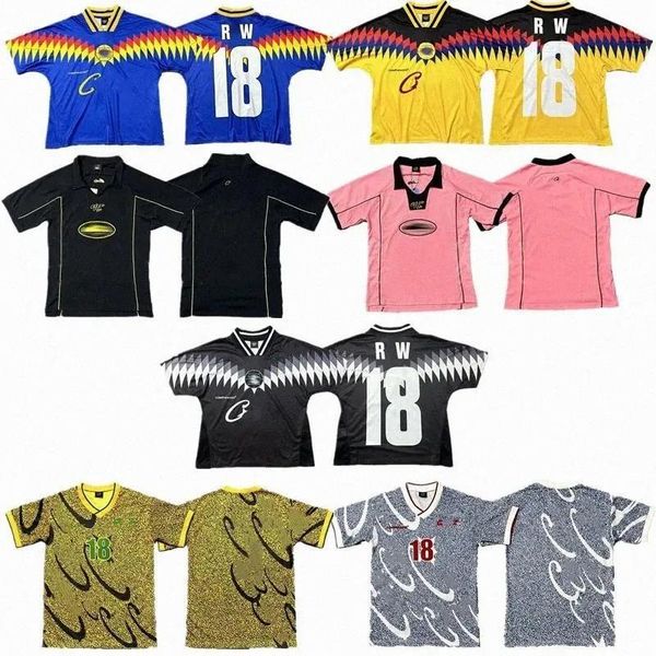 Designer Men&#039;s T-Shirt Digital Pattern Letter Logo Sports Casual Football Jersey Y2k Shirts Summer Loose Short Sleeve Top