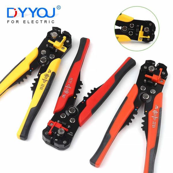 Pruning pliers Multifunctional Electrician Wire Hand Tool Stripping Crimping Pliers Terminal Crimper Cable Cutter Industry Automatic 0.2-6.0