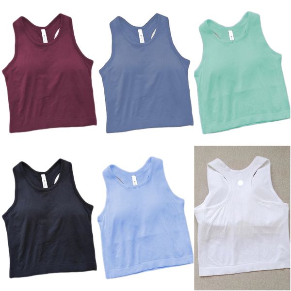 3002 Women Vests Yoga Outfit Sleeveless Shirts Sports Close-fitting Vest Running Gym Excerise Fitness Jogging Trainer Sportswear Breathable