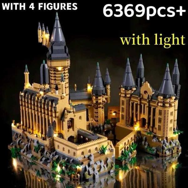 Blocks Micro Bricks City Creative Medieval Magic Castle Series School Architecture Palace Model Building Blocks Gifts Assembly Toys Y240731