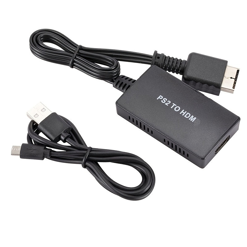 TEMU Ps2 To Hdtv Converter Video Adapter Hd For Play -2-3 1080p Hdtv Monitor