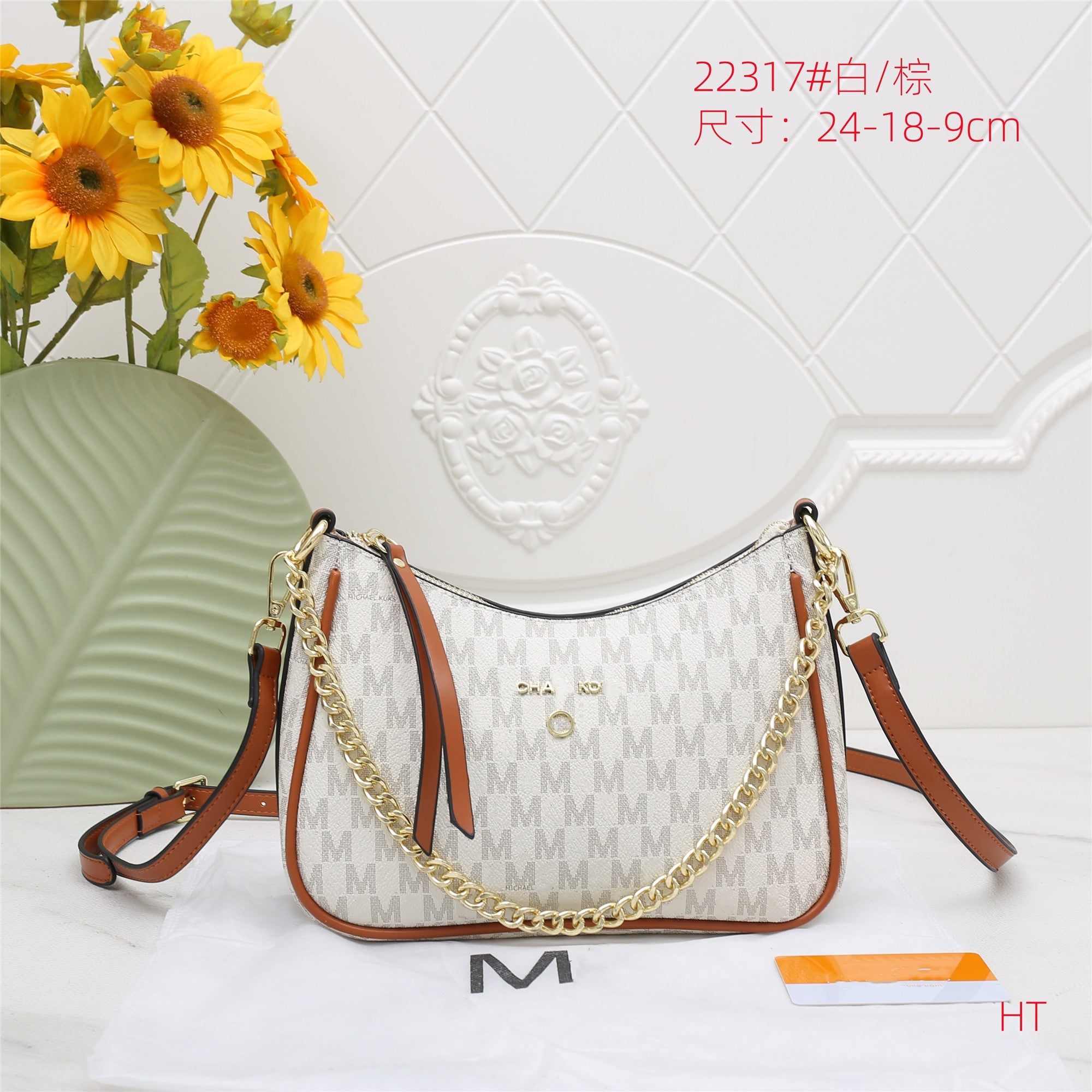 2025 new fashion Famous Michealss Khors Kor bags brand women designer Shoulder bag leather on chain bag womens handbag crossbody bag 23317