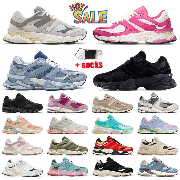 Fashion Casual Designer Running Shoes Grey Sea Salt Pink Haze Protection Pack Bricks Wood Mens Trainers Suede Pack White Black Dhgate Tennis