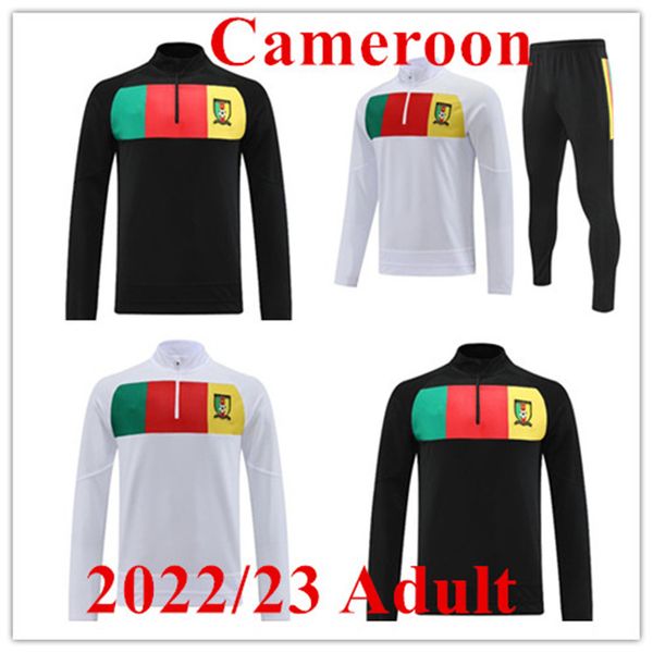 2022 2023 World Cup Cameroon soccer Tracksuit Men&#039;s Long sleeved Jogging Tracksuit Football jersey