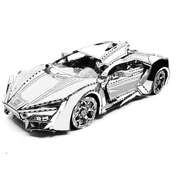Car 3D Metal Puzzle DIY Model Building Kit Adt Toys Birthday Gift Y250207