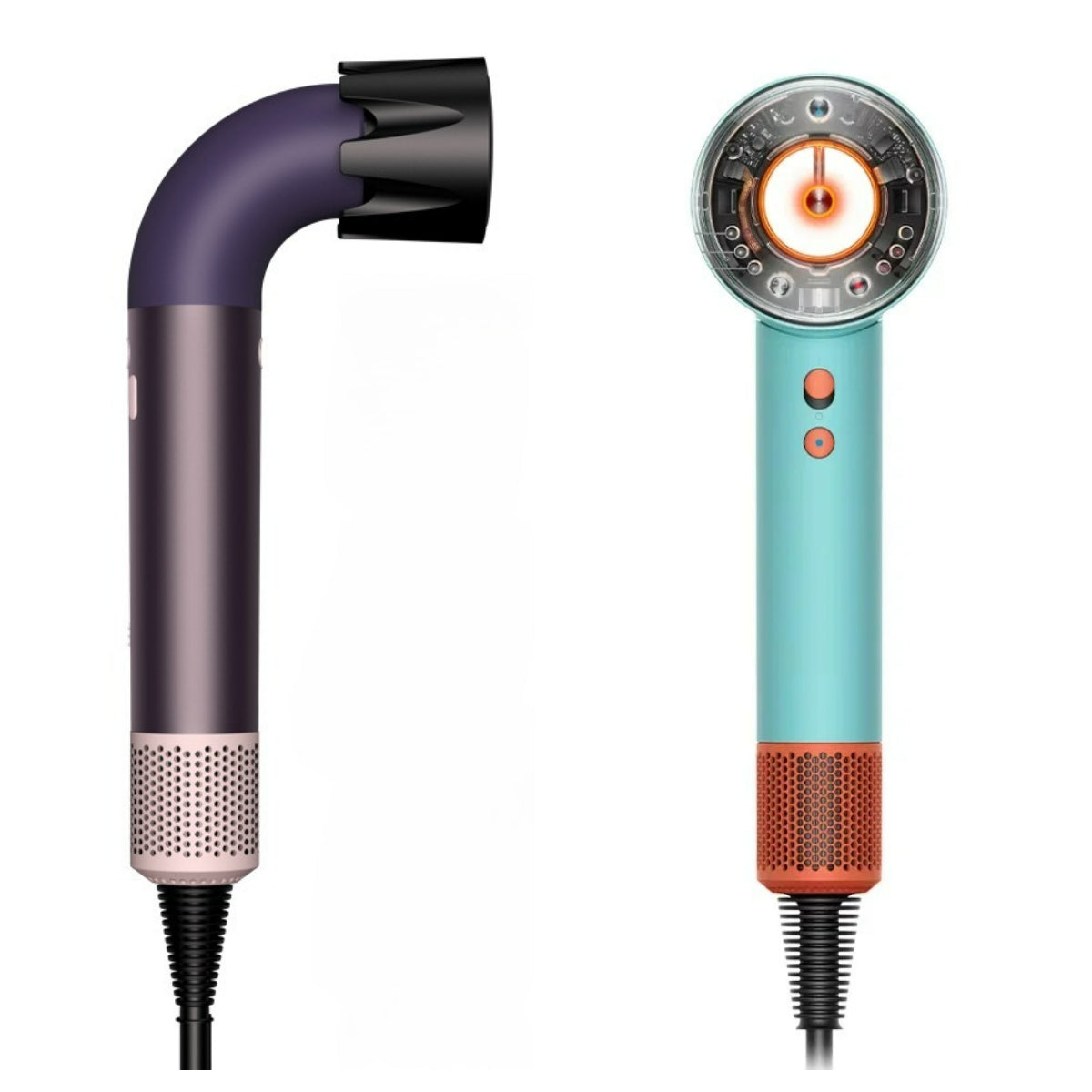 New Top Designer Dryers Anion New High speed Dryer Curved Pipe Blower MuteHairdryer Hair Electric Hair Drier Safety Ionic Blow High Power
