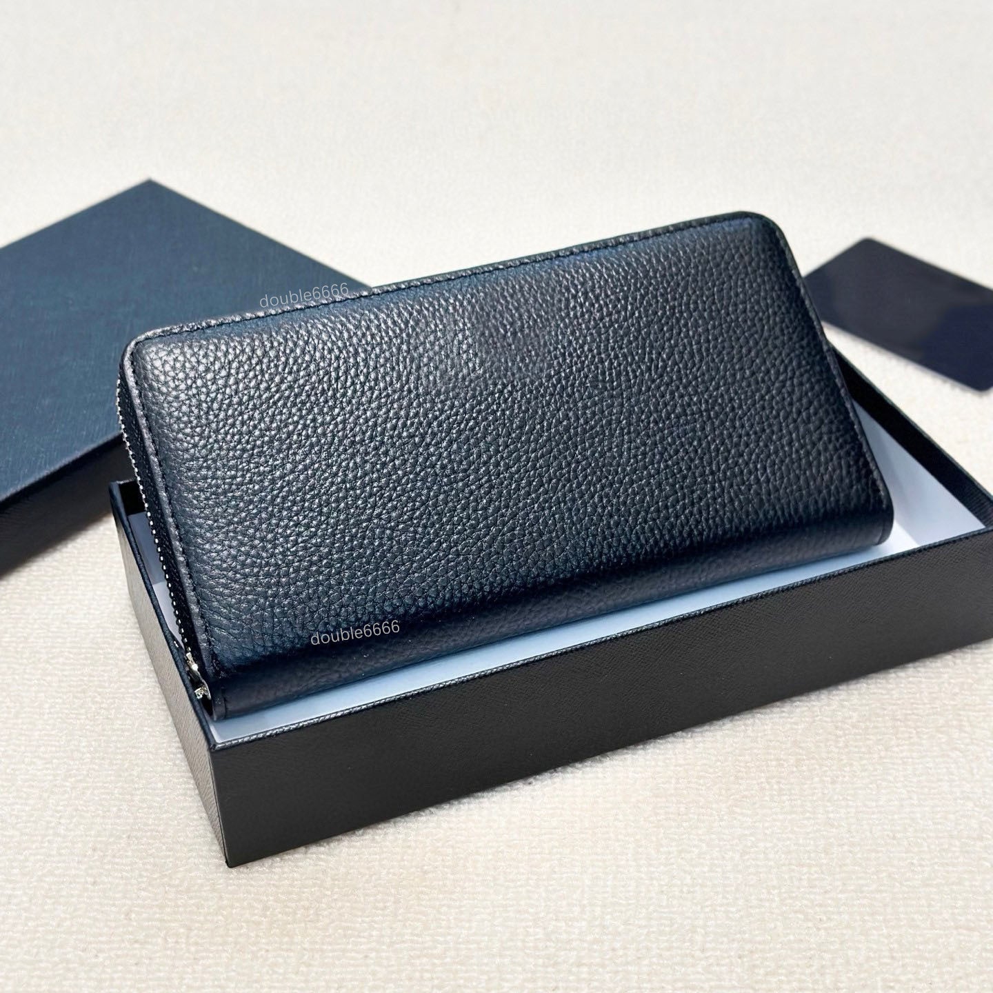 5A Quality Designer Men&#039;s Litchi Leather Coin Purse Classic Women&#039;s Clutch Man&#039;s Credit Card Holder Business Card Holder wallet phone